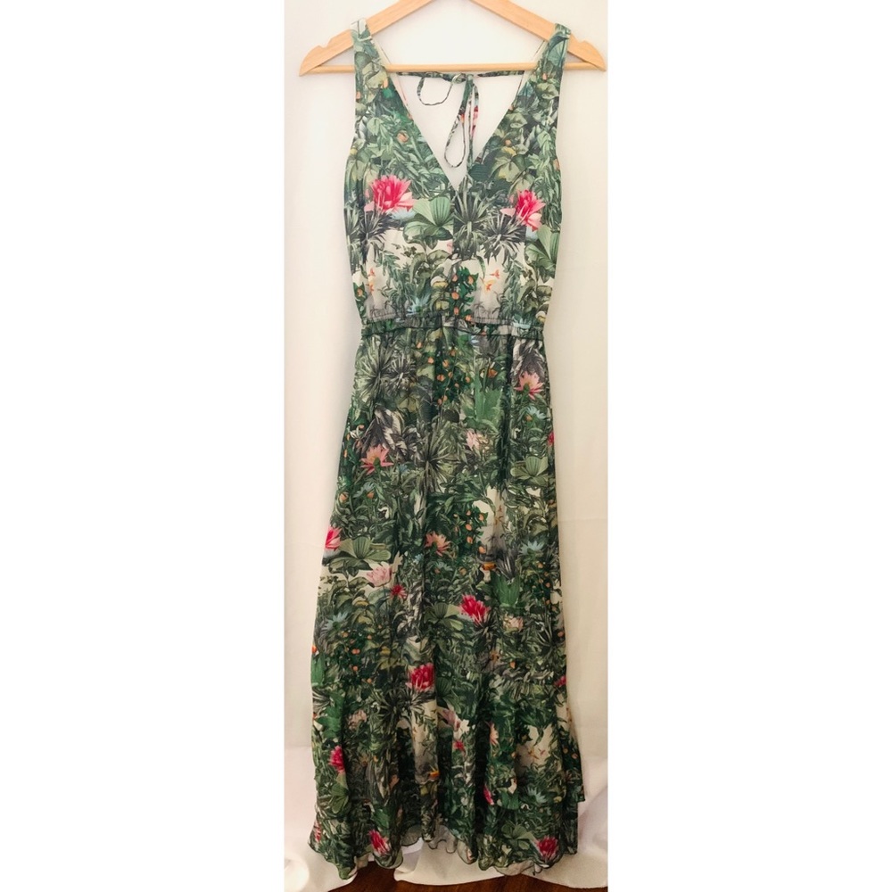 H&M Conscious Collection beautiful ruffled maxi